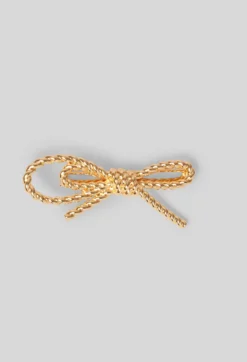 Barrette nœud torsadé