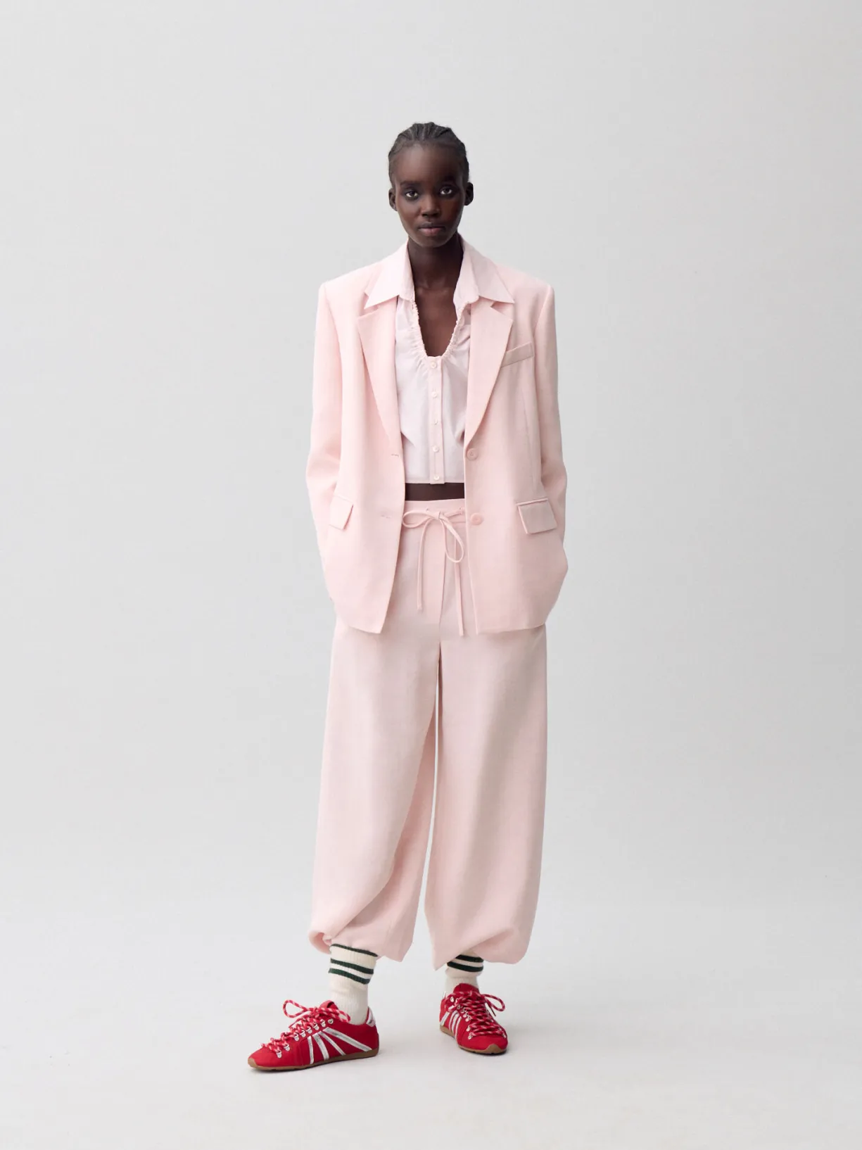 Baskets Swing Poppy rouge