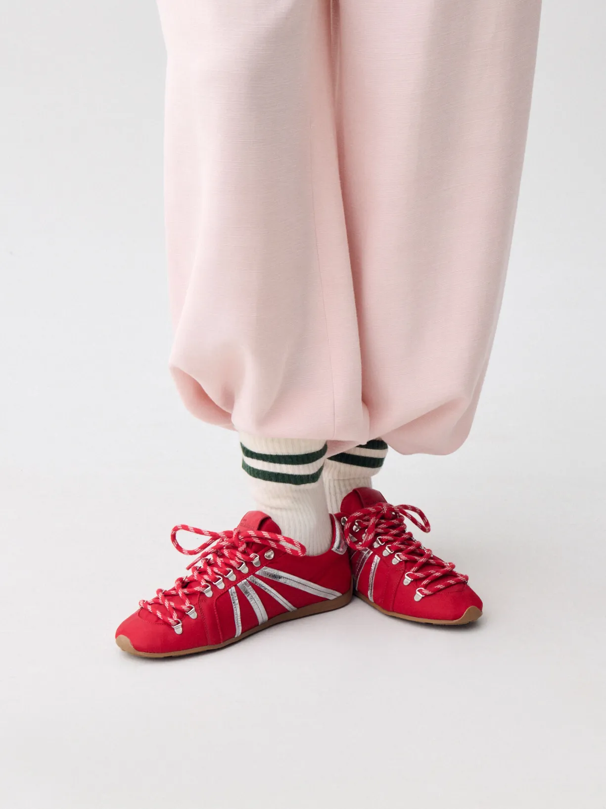 Baskets Swing Poppy rouge