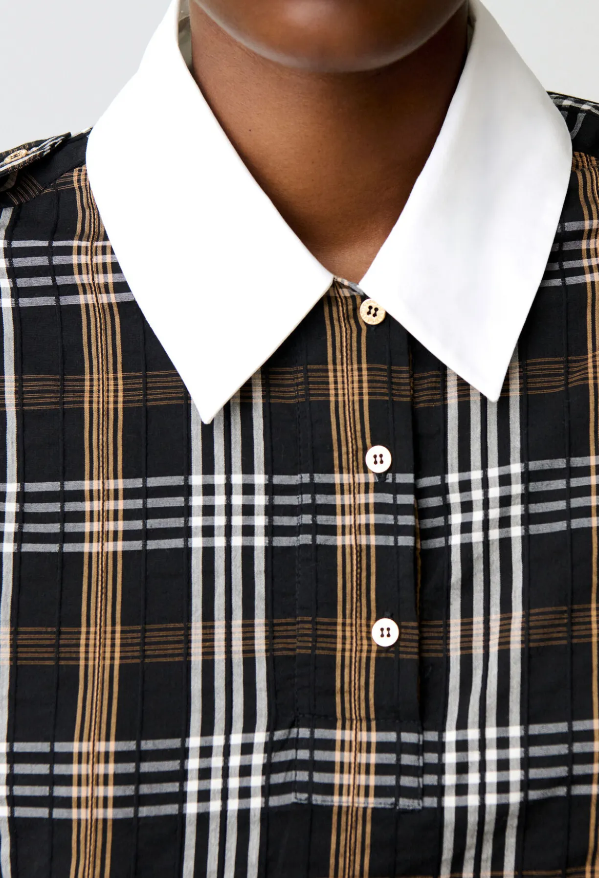 Blouse carreaux