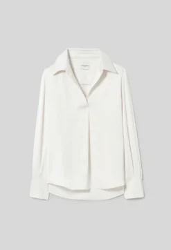 Blouse fluide col