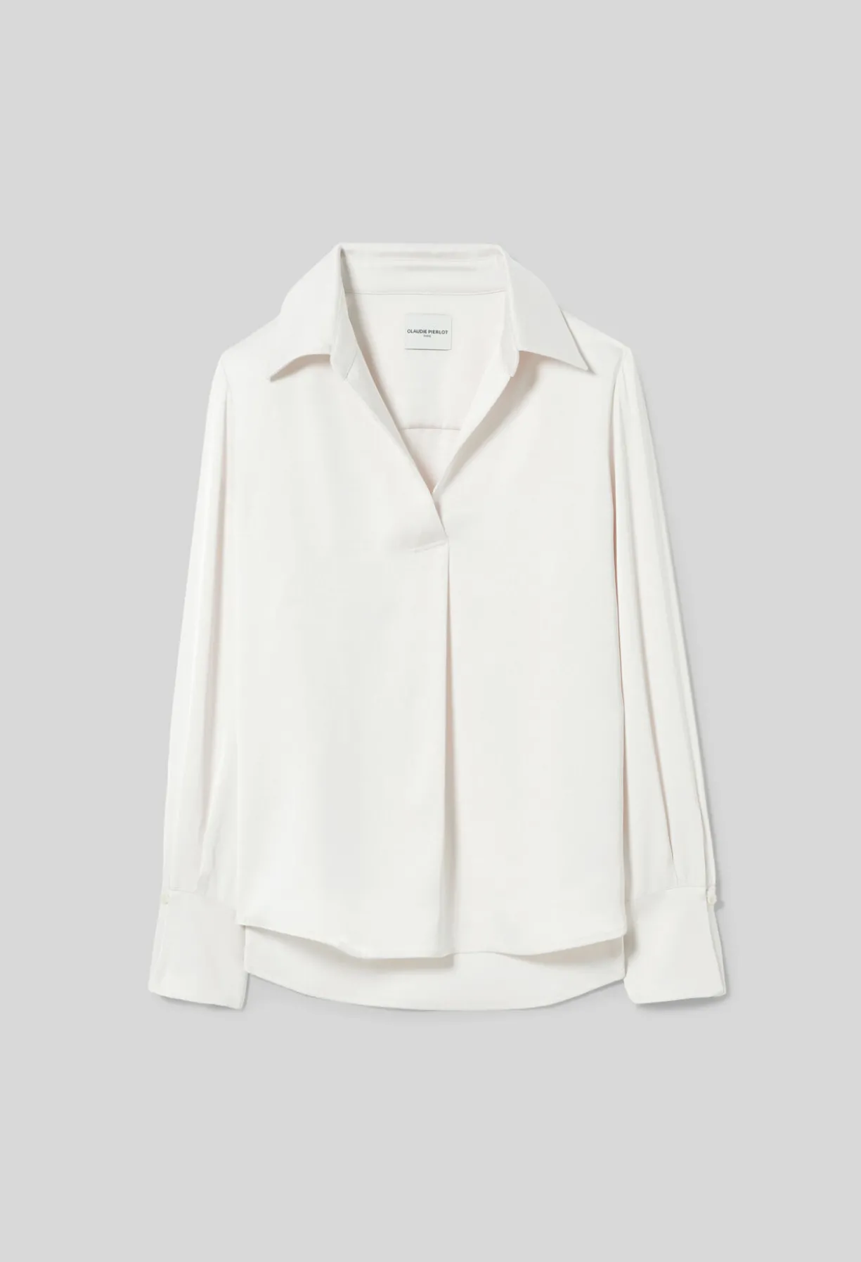 Blouse fluide col