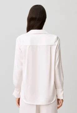 Blouse fluide col