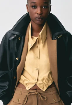 Blouson bomber cuir