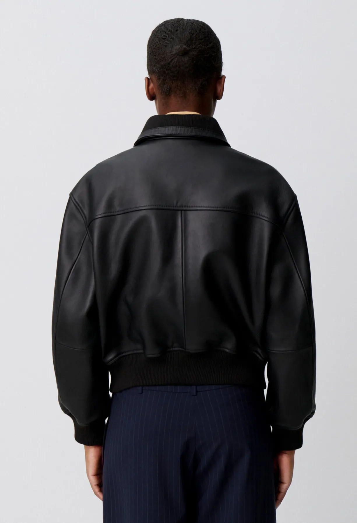 Blouson bomber cuir