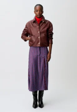 Blouson cuir court