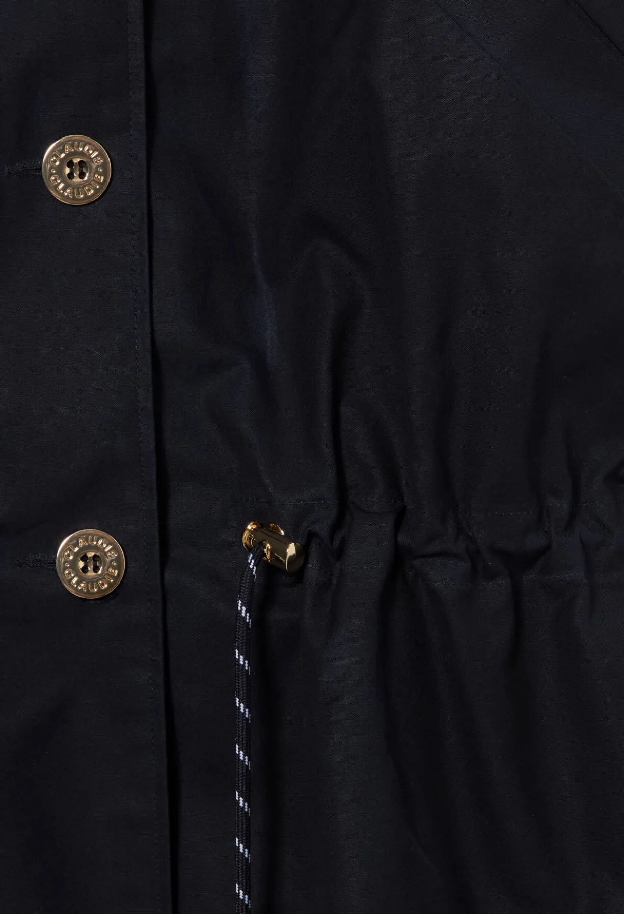 Blouson gabardine ciré