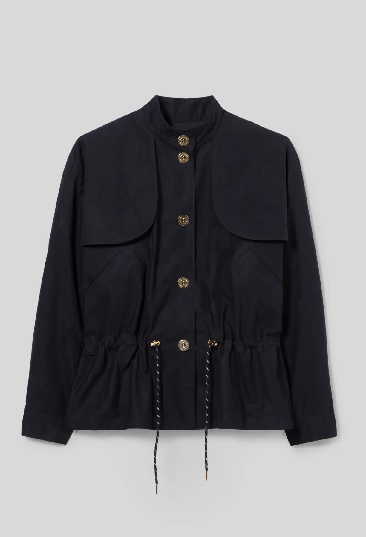Blouson gabardine ciré