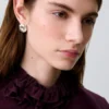 Boucles d'oreilles argentées Claudie