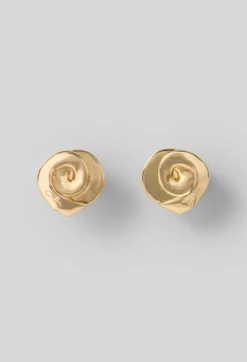 Boucles d'oreilles dorées Claudie