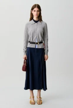 Cardigan ajusté laine
