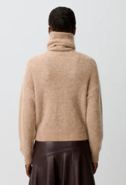 Cardigan maille effet brossé