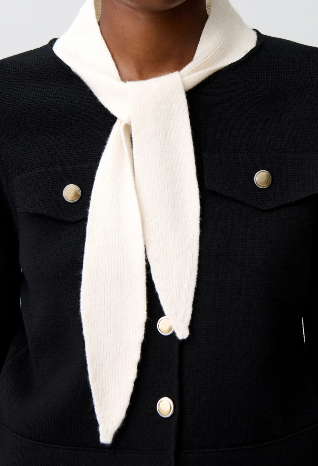 Cardigan maille épaisse