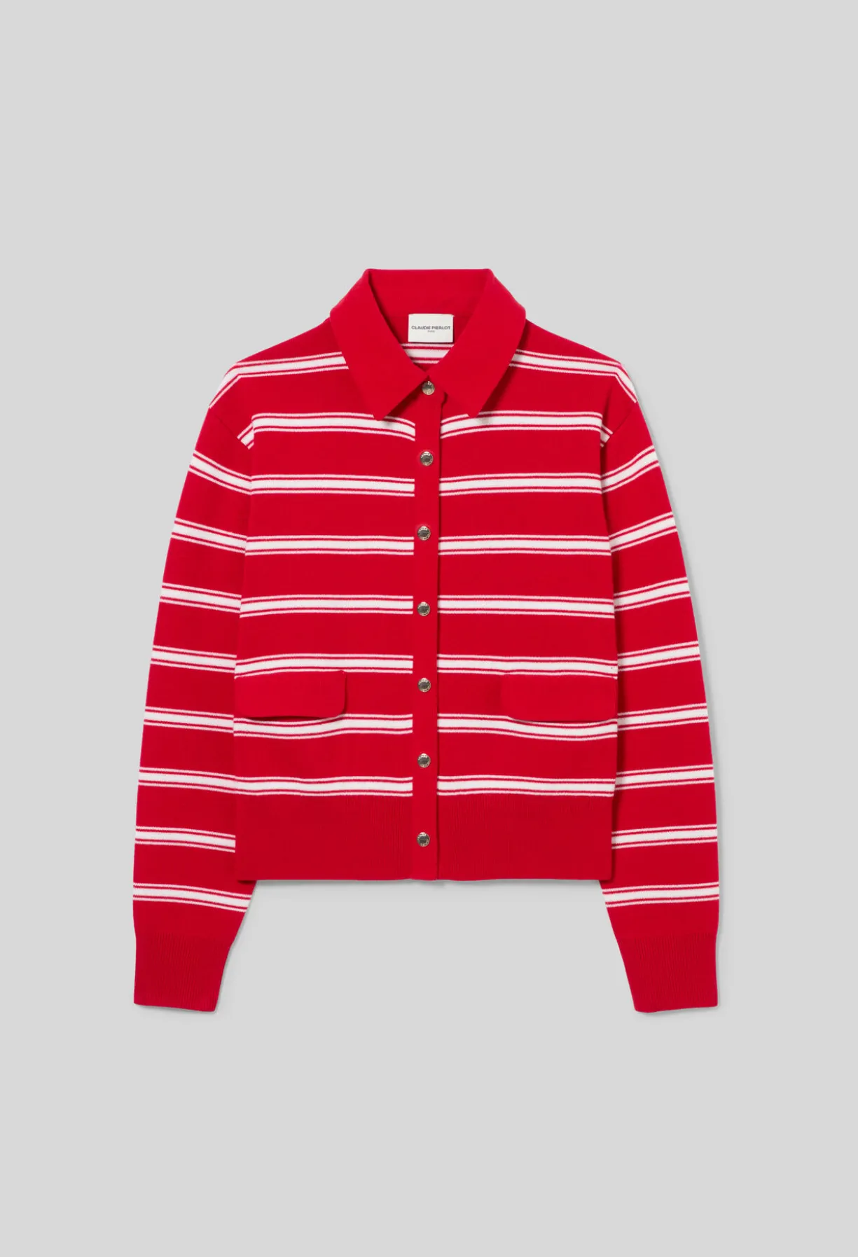 Cardigan rayé