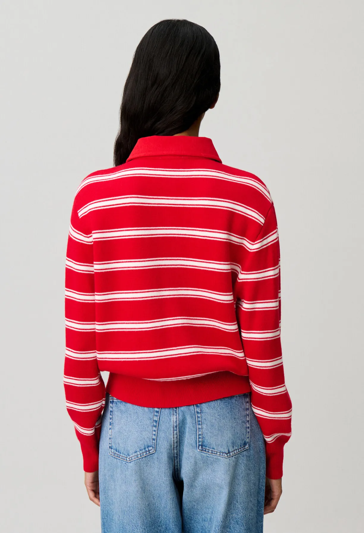 Cardigan rayé