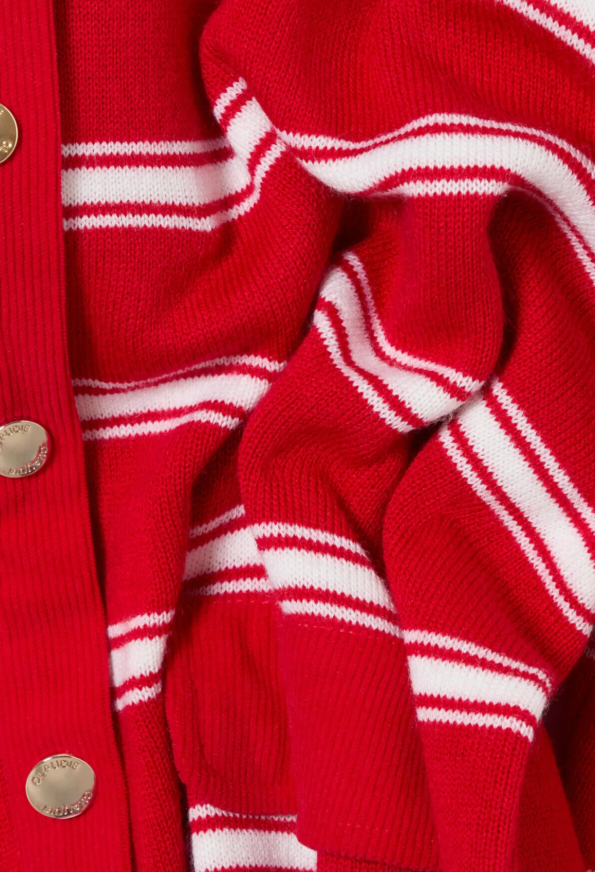 Cardigan rayé