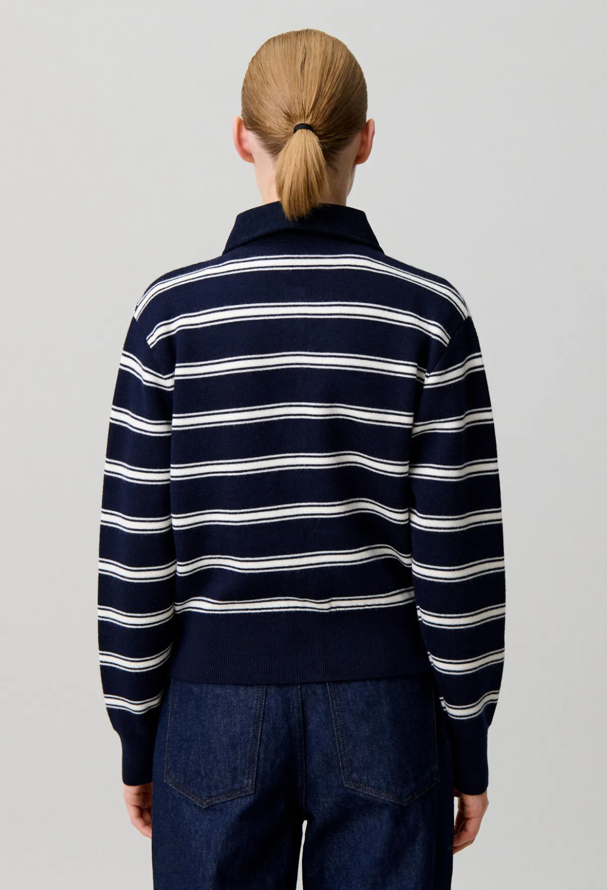Cardigan rayé