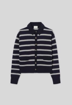 Cardigan rayé