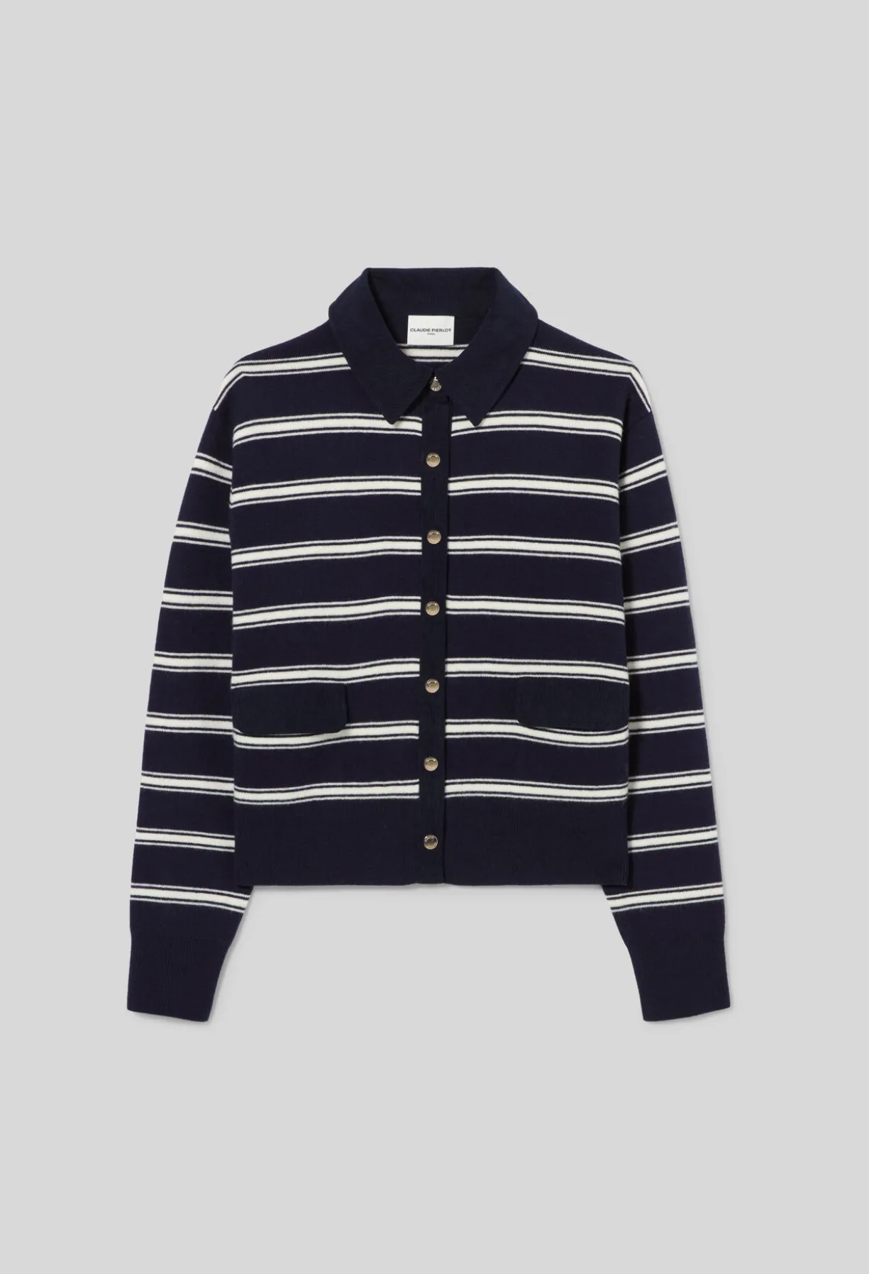 Cardigan rayé