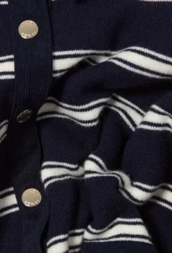 Cardigan rayé
