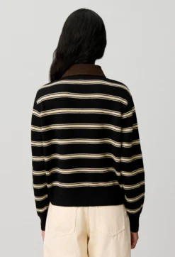 Cardigan rayé
