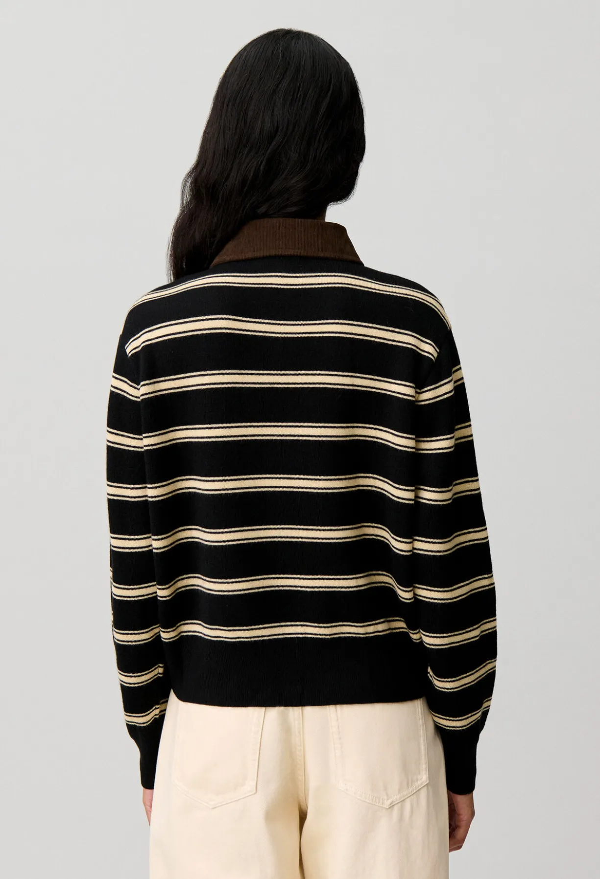 Cardigan rayé