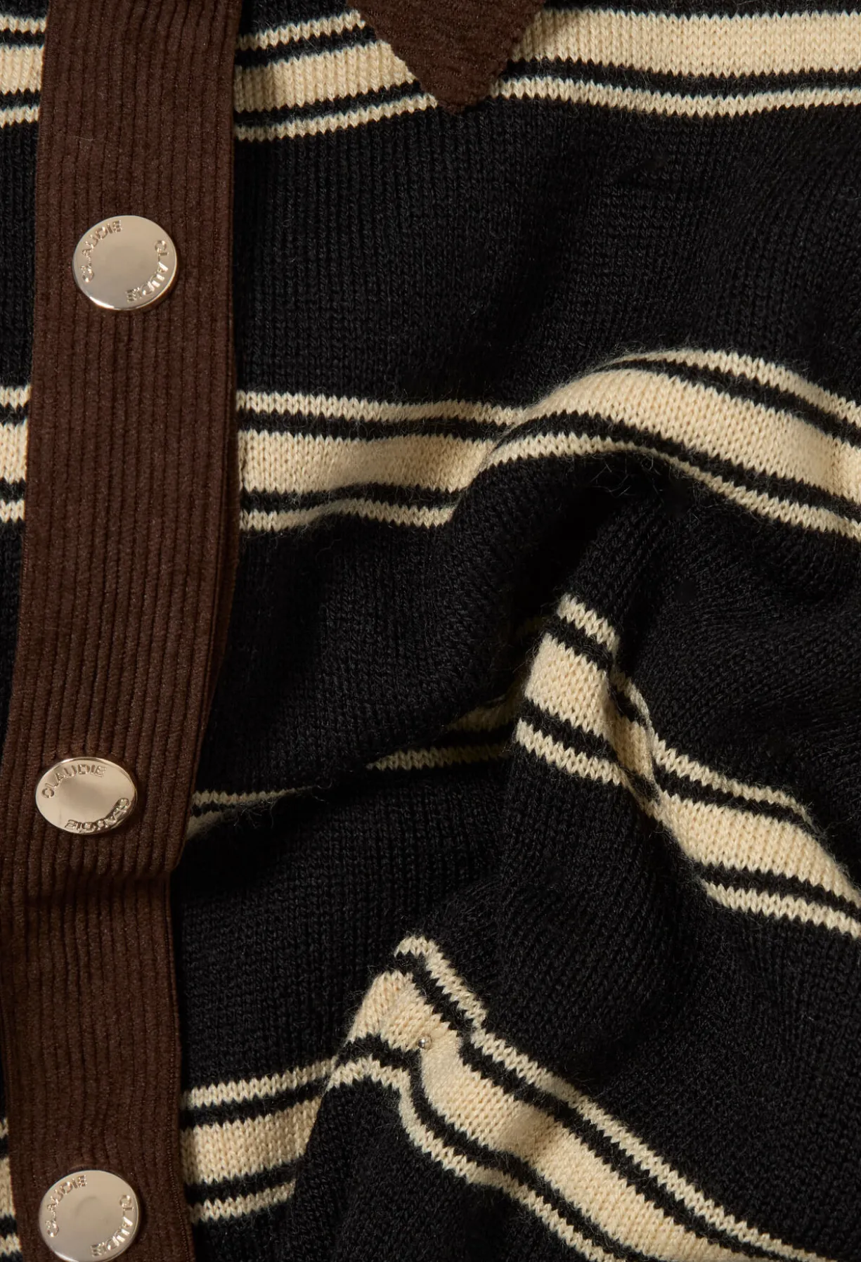 Cardigan rayé