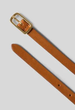 Ceinture cuir végétal charms