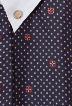 Chemise imprimée soie
