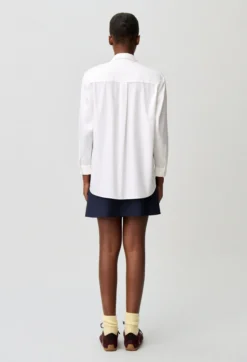 Chemise popeline broderie Claudie