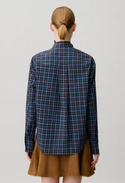 Chemise popeline col foulard