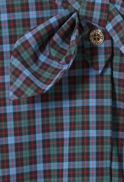 Chemise popeline col foulard