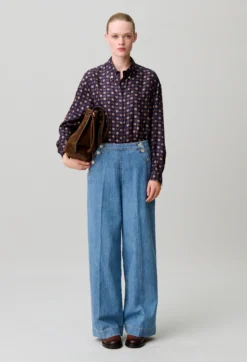 Jean à pont denim