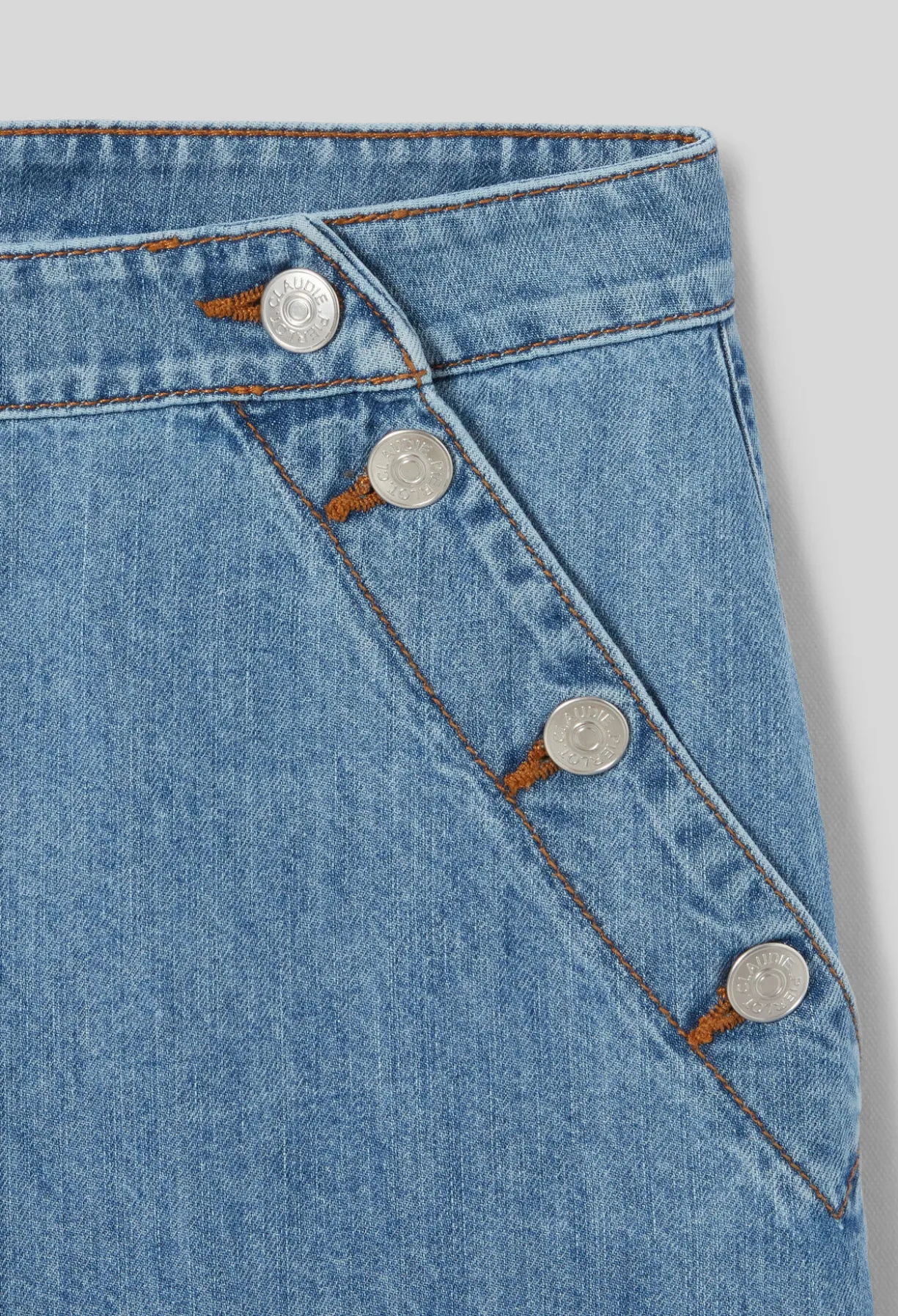 Jean à pont denim