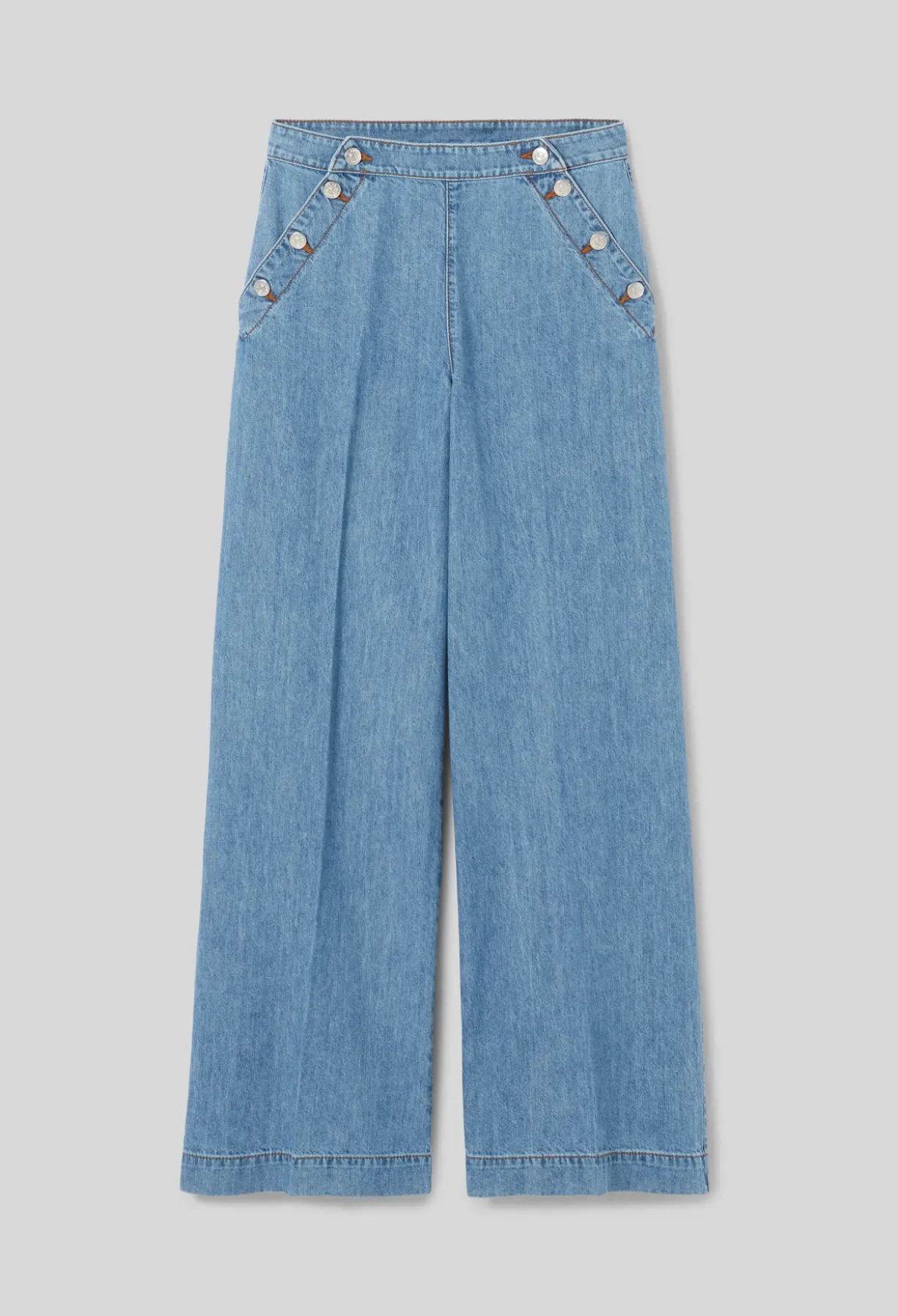 Jean à pont denim