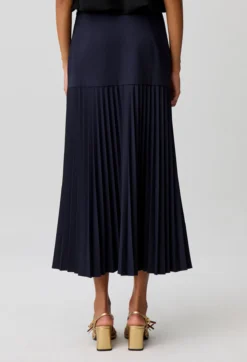 Jupe longue taille haute