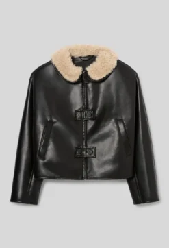 Manteau court coupe large
