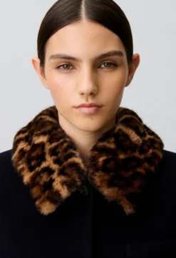 Manteau court laine mélangée