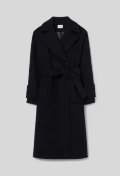 Manteau droit ceinture amovible