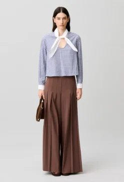 Pantalon coupe droite large