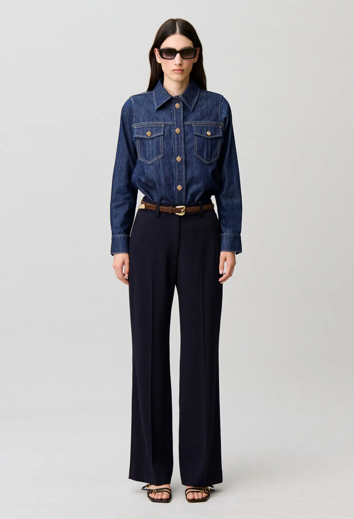Pantalon droit de tailleur