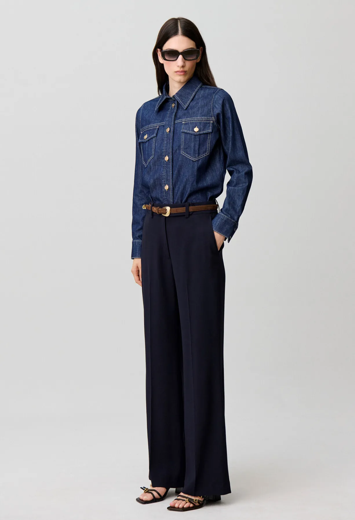 Pantalon droit de tailleur