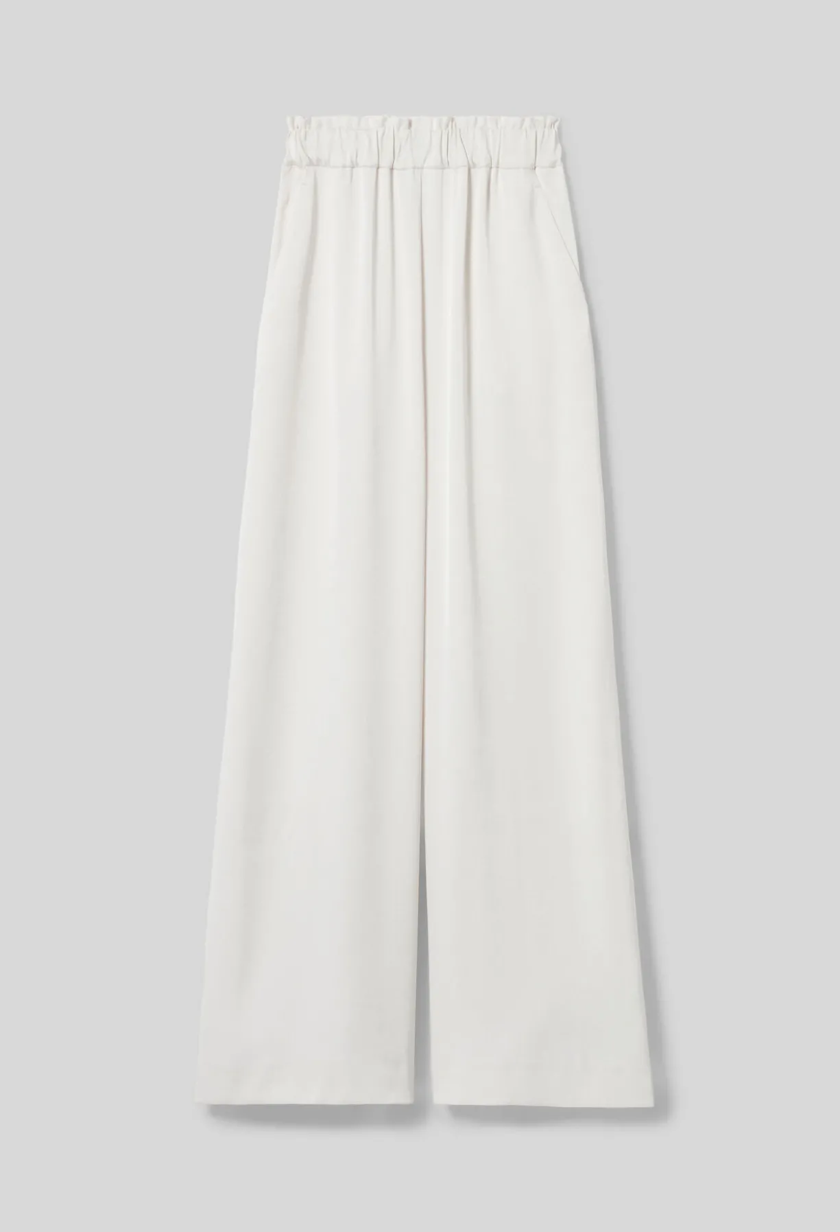 Pantalon fluide satiné