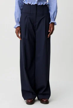 Pantalon laine mélangée