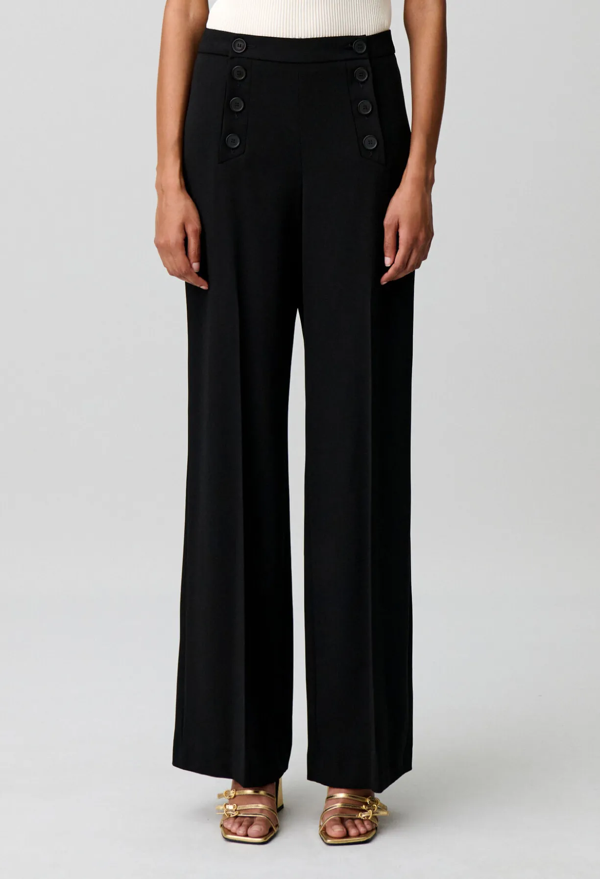 Pantalon à pont