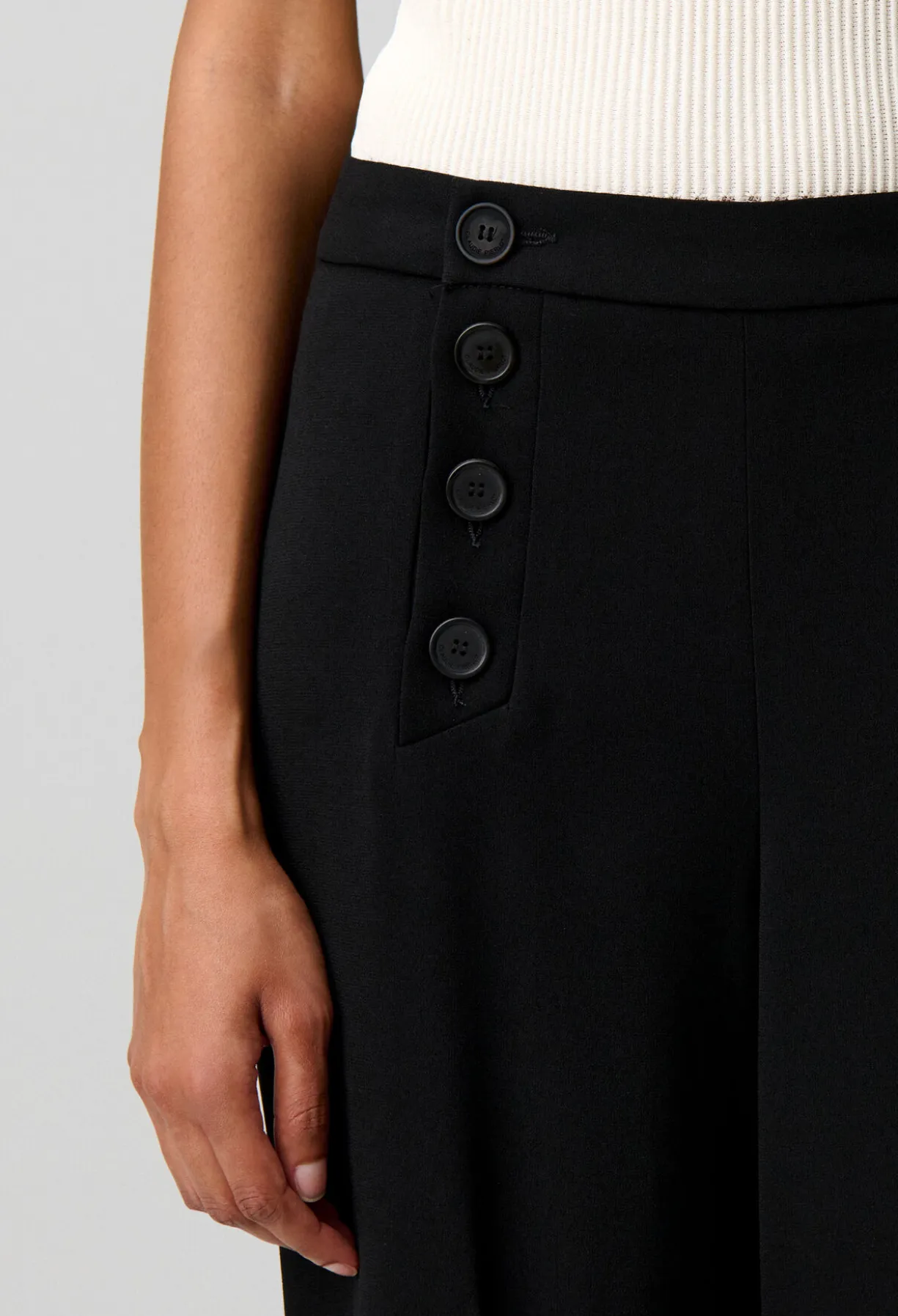Pantalon à pont