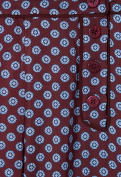 Pantalon à pont satin
