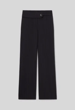 Pantalon rayé droit