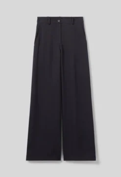 Pantalon satin droit