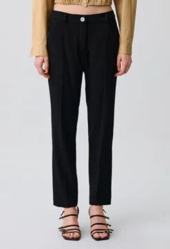 Pantalon tailleur cigarette